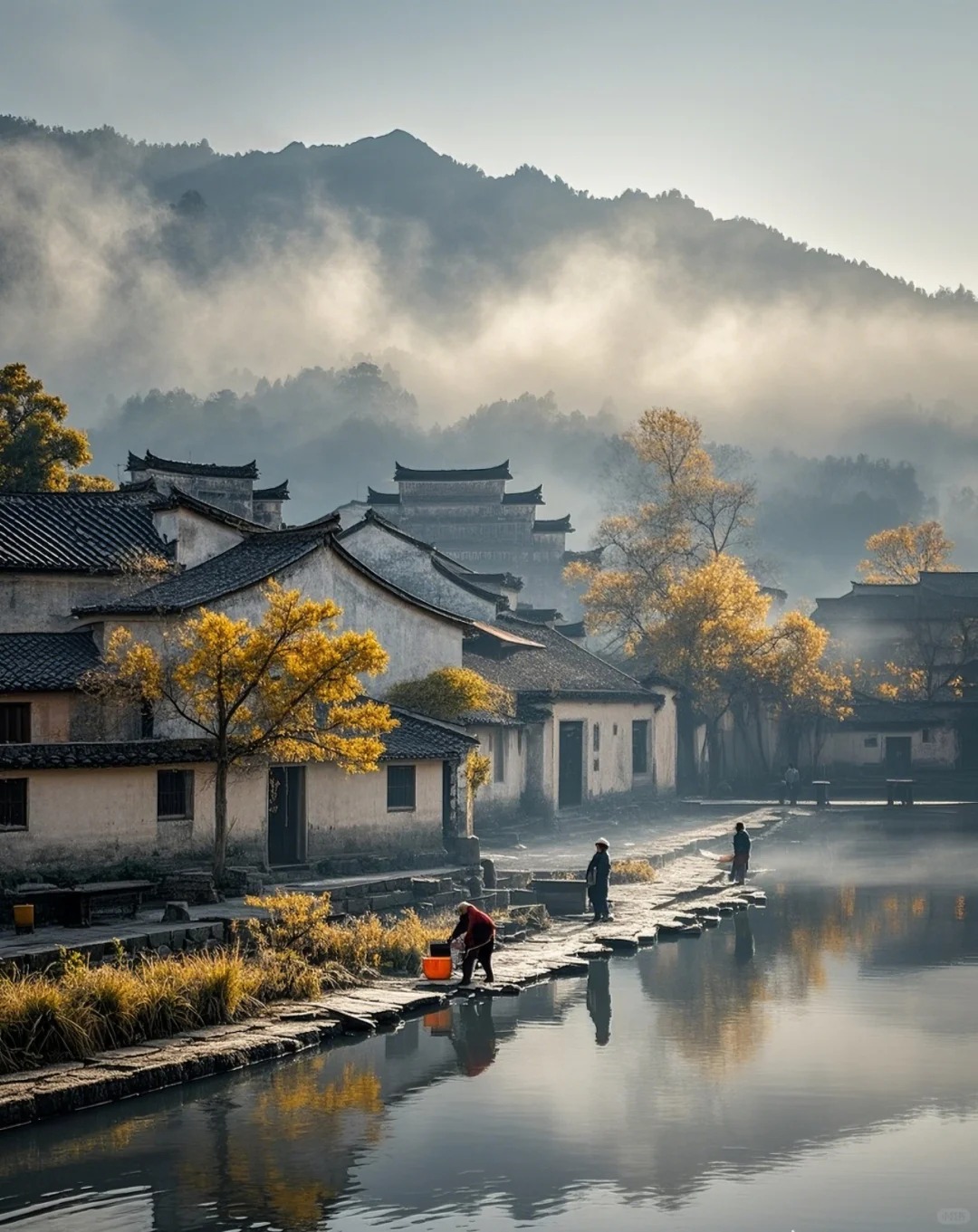 烟雨水墨韵，雾绕古徽州_2_旅忆_安徽徽州-来自52tours 我爱旅游网